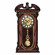 Grandfather Clock PNG Images HD