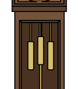 Grandfather Clock PNG Photo