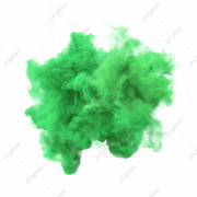 Green Smoke PNG Clipart