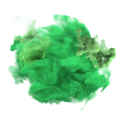 Green Smoke PNG HD Image