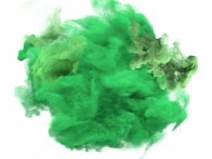 Green Smoke PNG HD Image