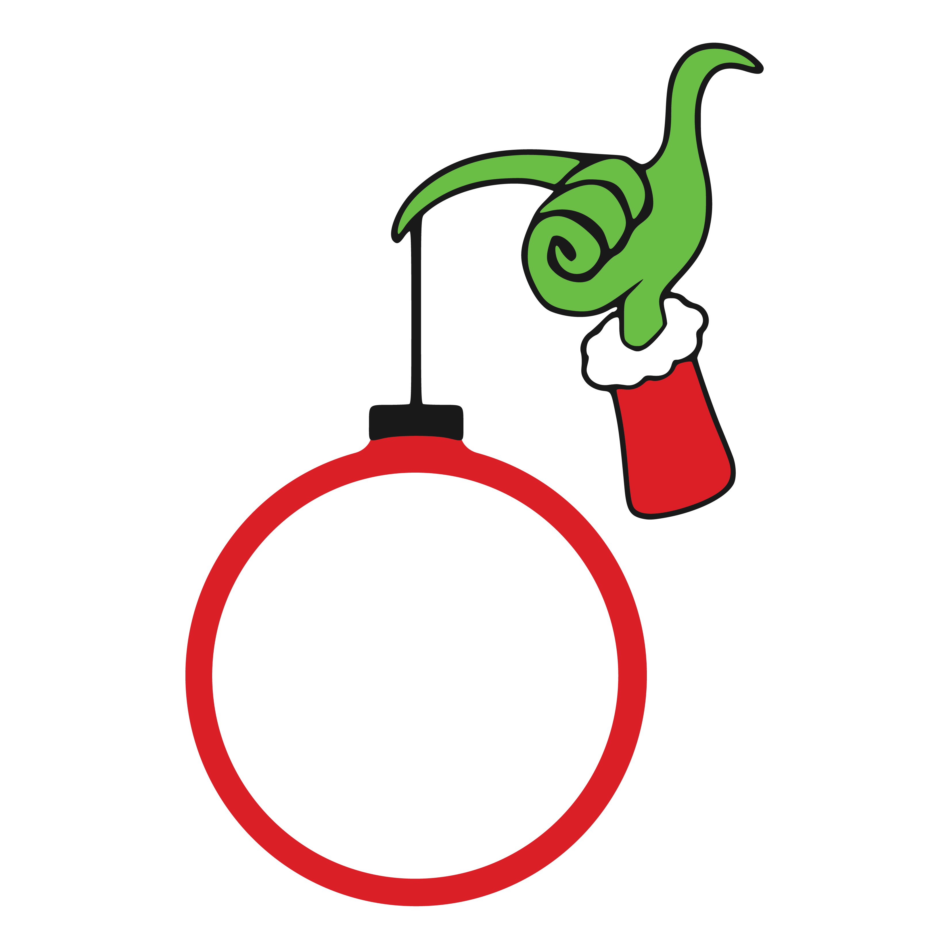 Grinch Hand PNG Clipart