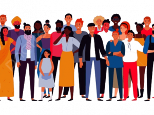 Group Of People PNG Cutout