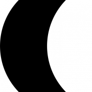 Half Moon PNG Image