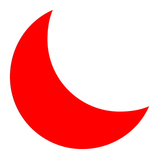 Half Moon PNG Image File