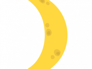 Half Moon PNG Image HD