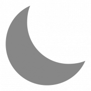 Half Moon PNG Images HD