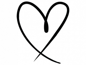 Hand Drawn Heart PNG File