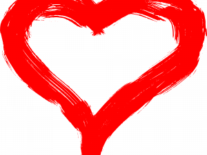 Hand Drawn Heart PNG HD Image