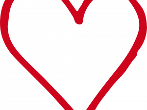 Hand Drawn Heart PNG Images HD