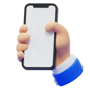 Hand Holding Phone PNG Pic