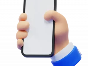 Hand Holding Phone PNG Pic