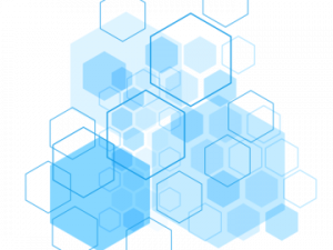 Hexagon Pattern PNG Cutout