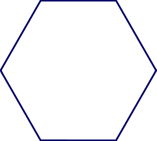 Hexagon Shape PNG Photos