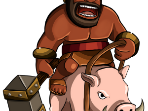 Hog Rider PNG Image