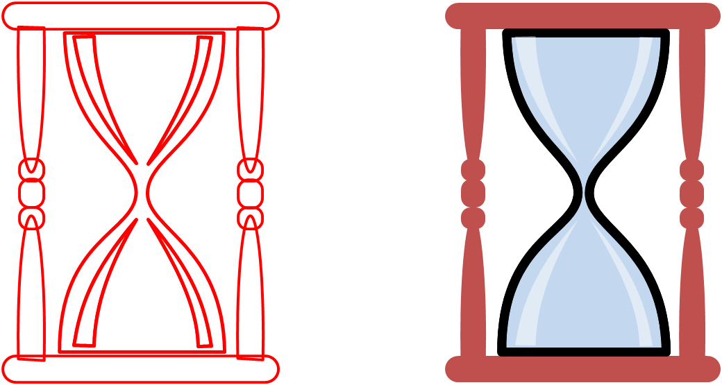 Hour Glass PNG HD Image