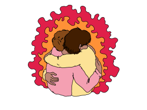 Hugging PNG Image