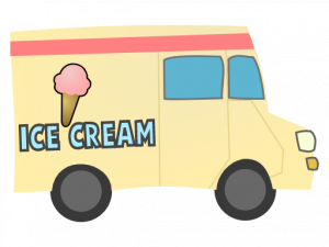 Ice Cream Truck No Background