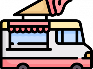 Ice Cream Truck PNG