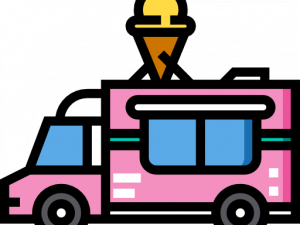 Ice Cream Truck PNG Clipart