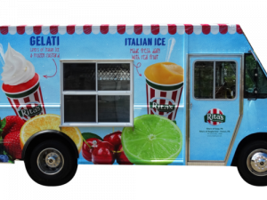 Ice Cream Truck PNG HD Image