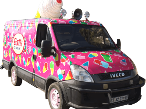 Ice Cream Truck PNG Image File