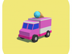 Ice Cream Truck PNG Photo