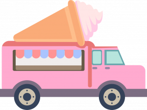 Ice Cream Truck PNG Photos