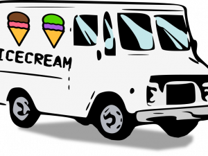 Ice Cream Truck Transparent