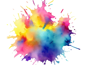 Ink Splatter PNG Cutout