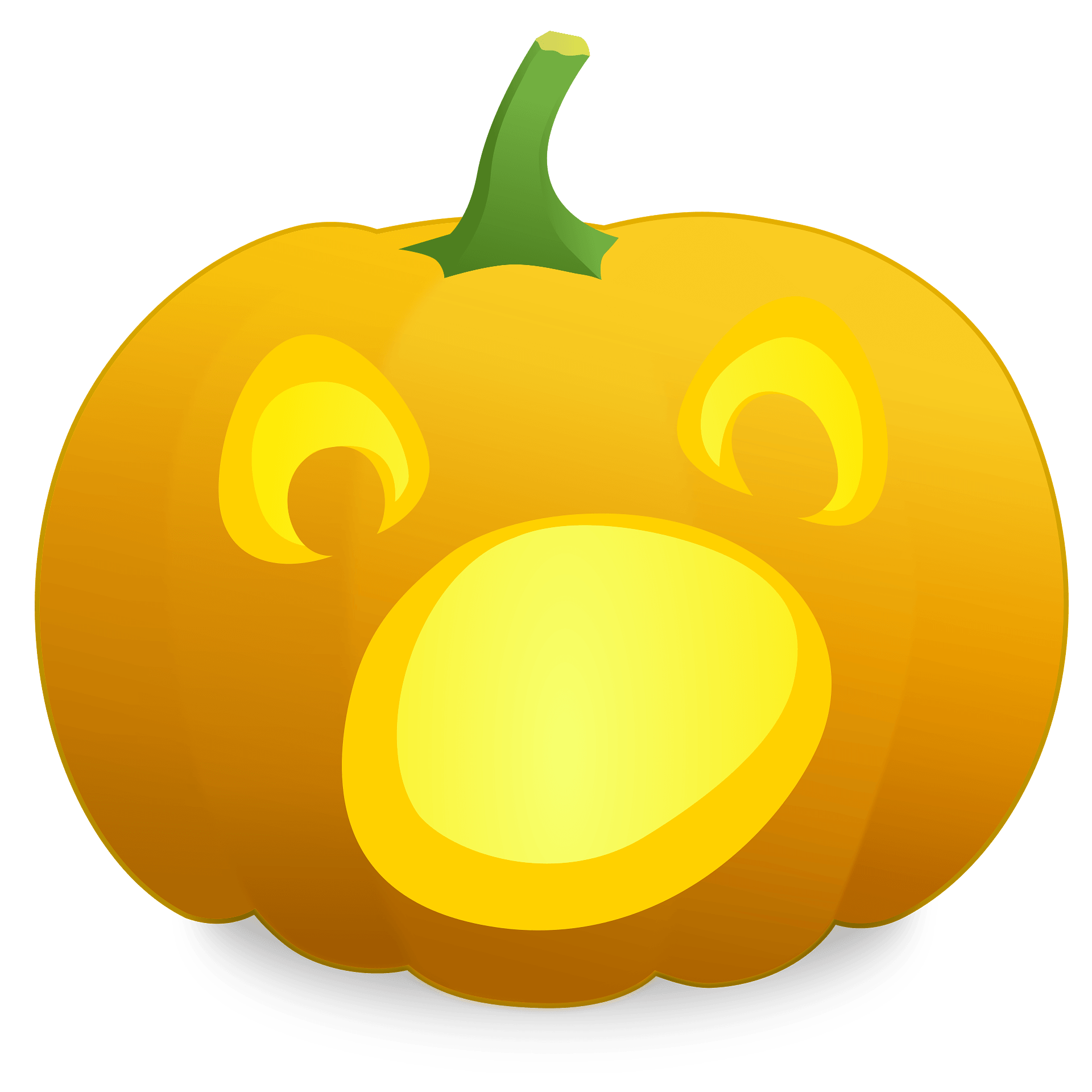 Jack O Lantern Face PNG Picture