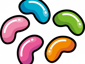 Jelly Bean PNG Cutout