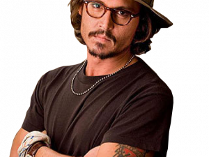 Johnny Depp PNG Background