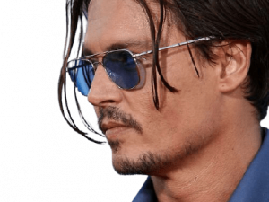 Johnny Depp Transparent