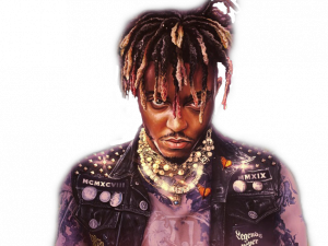 rapper, music artist, hip-hop culture, tattooed style, Juice Wrld PNG