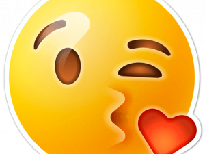 Kiss Emoji PNG