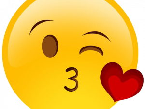 Kiss Emoji PNG File