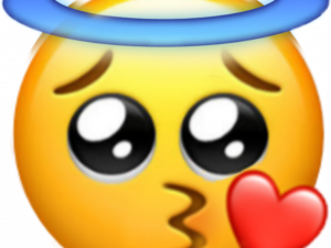 Kiss Emoji PNG HD Image