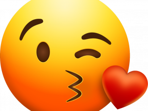 Kiss Emoji PNG Images