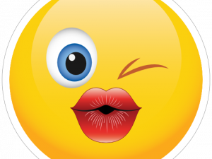 Kiss Emoji PNG Photos