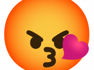 Kiss Emoji PNG Picture