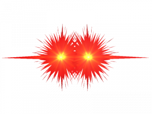 Lazer Eyes PNG Cutout