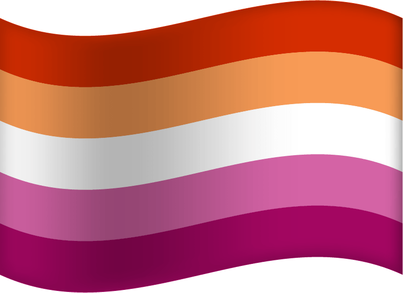 Lesbian Flag PNG Image HD