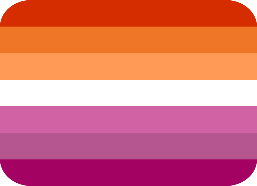 Lesbian Flag PNG Pic