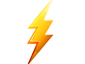 Lightening Bolt PNG Clipart