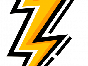 Lightening Bolt PNG File