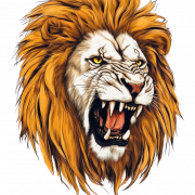 Lion Head PNG