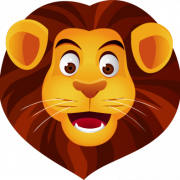 Lion Head PNG Cutout