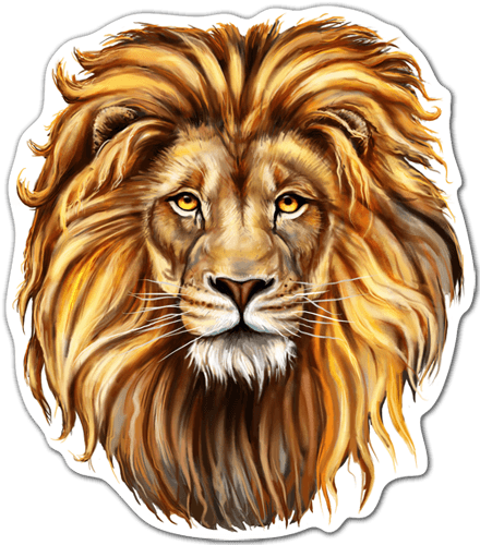 Lion Head PNG Free Image