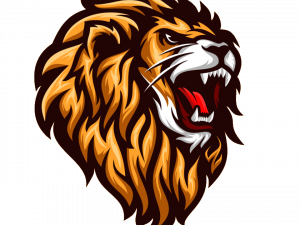 Lion Logo Background PNG